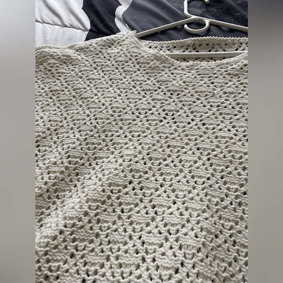 Coldwater Creek Cream Knit Sweater - Picture 3 of 3